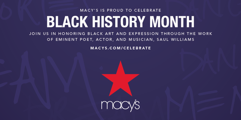 Macy's Black History Month Celebration